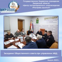Заседание Общественного совета при управлении МВД.